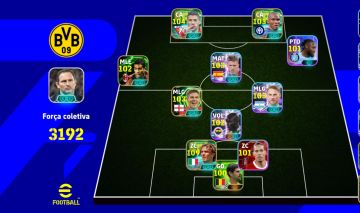 [PROMO] Conta Efootball! 3192 de Força Coletiva + Craques 109/104/103