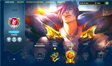 SETT + TALON HABILITADO + [ SKINS NO INVENTÁRIO ] + [ TROCA NICK DISPONÍVEL ]