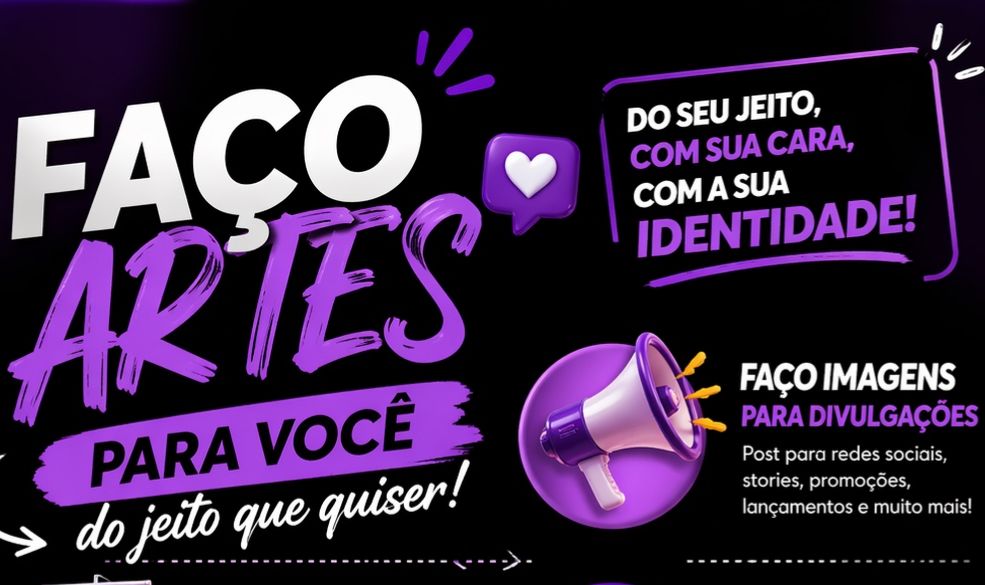CRIAÇÃO DE ARTES PROFISSIONAIS | LOGO, BANNER, POSTS E MUITO MAIS