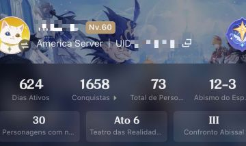 Conta End Game- Genshin Impact Full quest