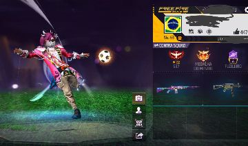 Conta de free fire top pra AP com att