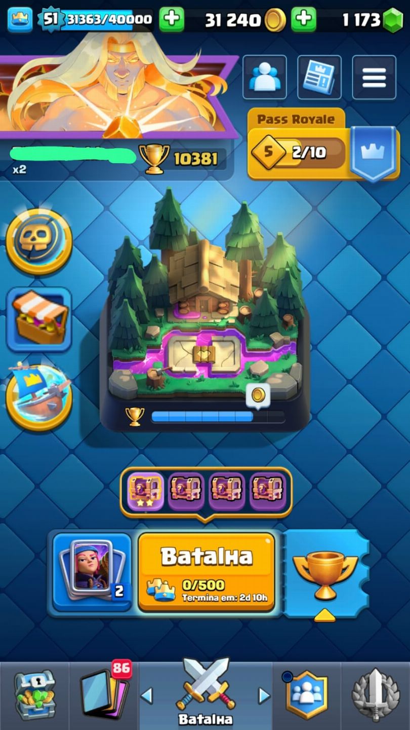 Conta Clash Royale Nível 14 +10.300 TROFÉUS (9 ANOS + EVOLUÇÕES + GEMAS)