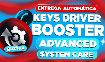 PROMOÇÃO! CHAVE DE ATIVAÇÃO DRIVER BOOSTER PRO e ASC [ENTREGA AUTOMÁTICA]