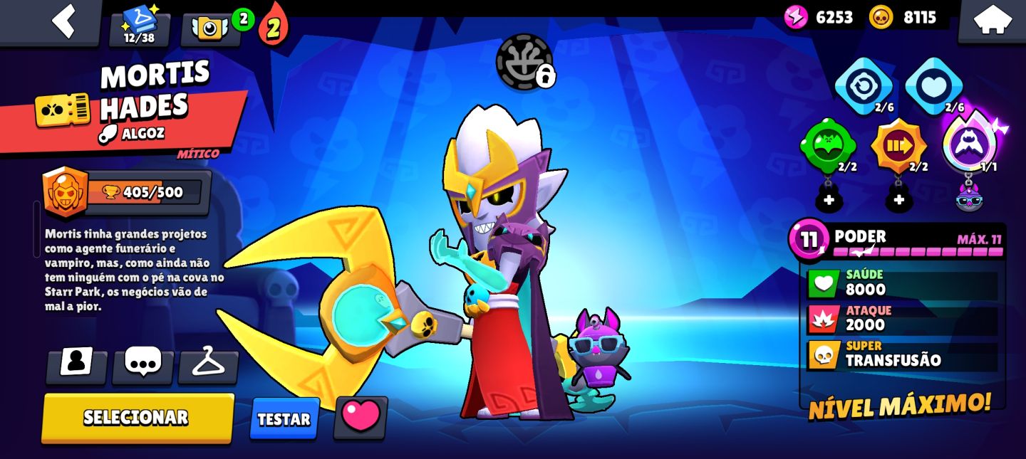 Conta completa de Brawl Stars