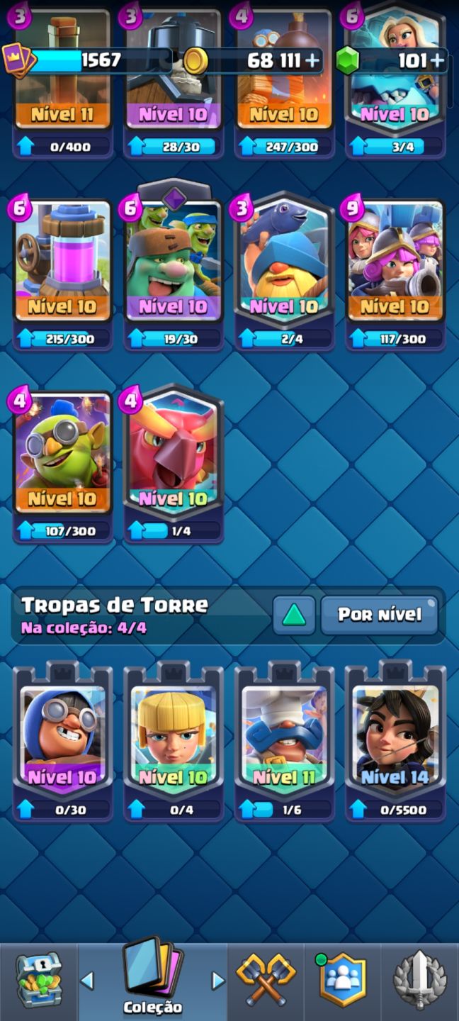 Conta clash royale