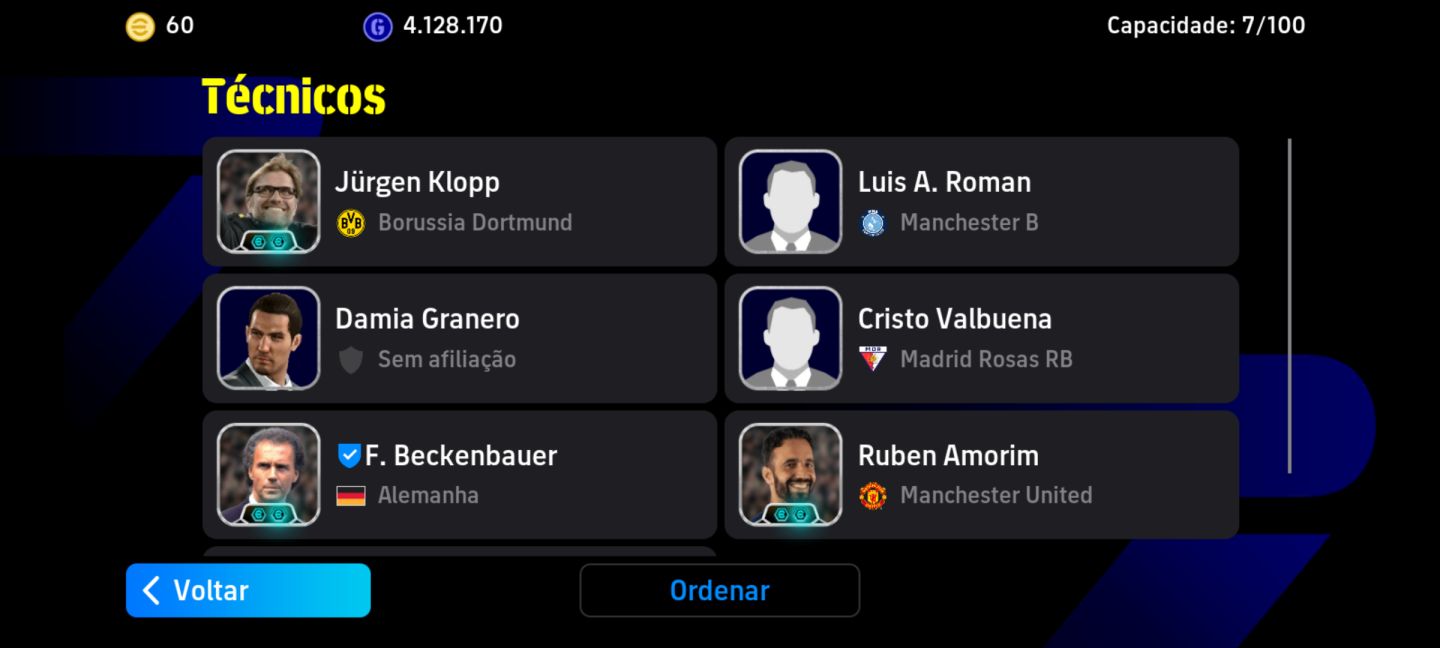 Conta de efootball boa pra começar bem