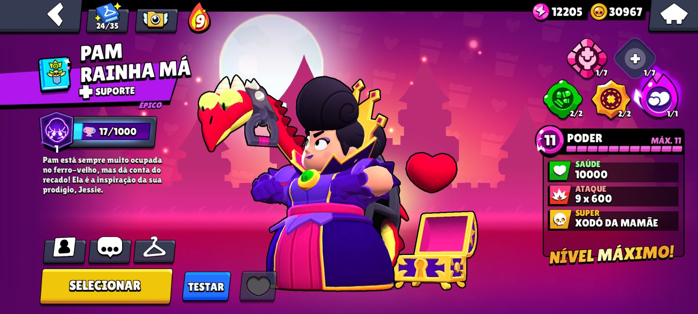 Conta Brawl Stars | Muita Skin|