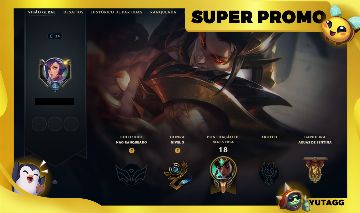 [SMURF MÍTICA] CONTA UNRANKED - 12K DE ESSENCIA - RANKED LIBERADA - 100% SEGURA!