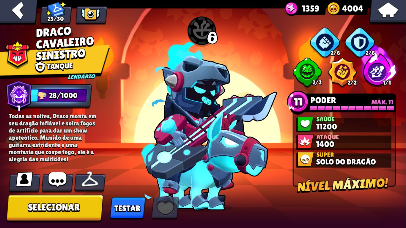 BRAWL STARS CONTA 2020, Mestre + Prestígio 3 + Skins Raras