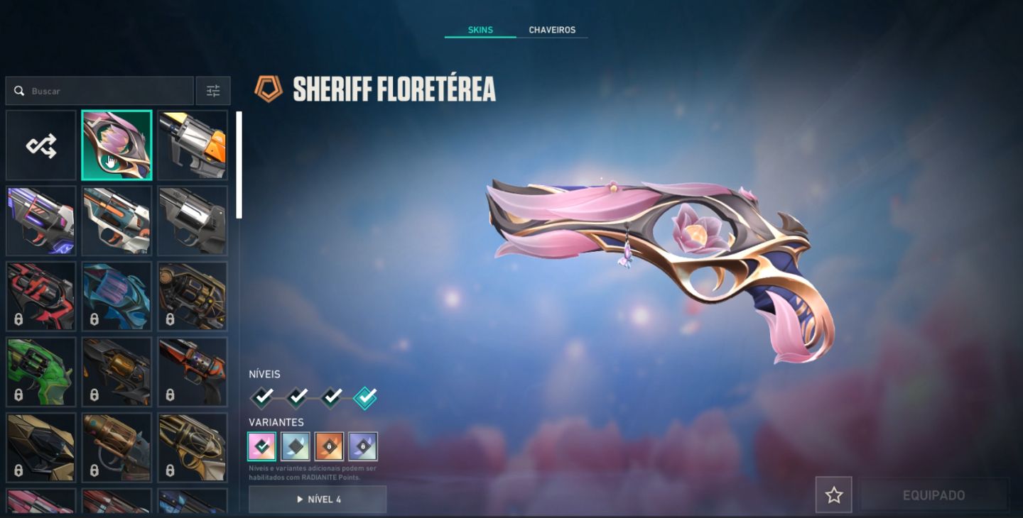 Conta Do Valorant Com Varias Skins,canivete borboleta,Vandal gaia, entre outras.
