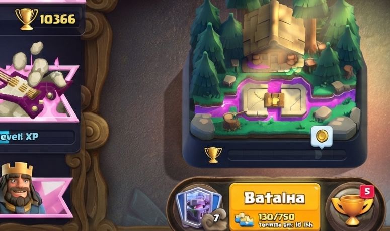 CONTA CLASH ROYALE | ARENA 25 | 724K OURO | BRUXA NÍVEL 16 | VÁRIAS EVOLUÇÕES