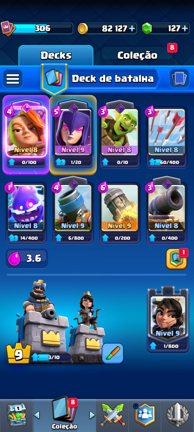 Conta Clash Royale smorf barata !!!