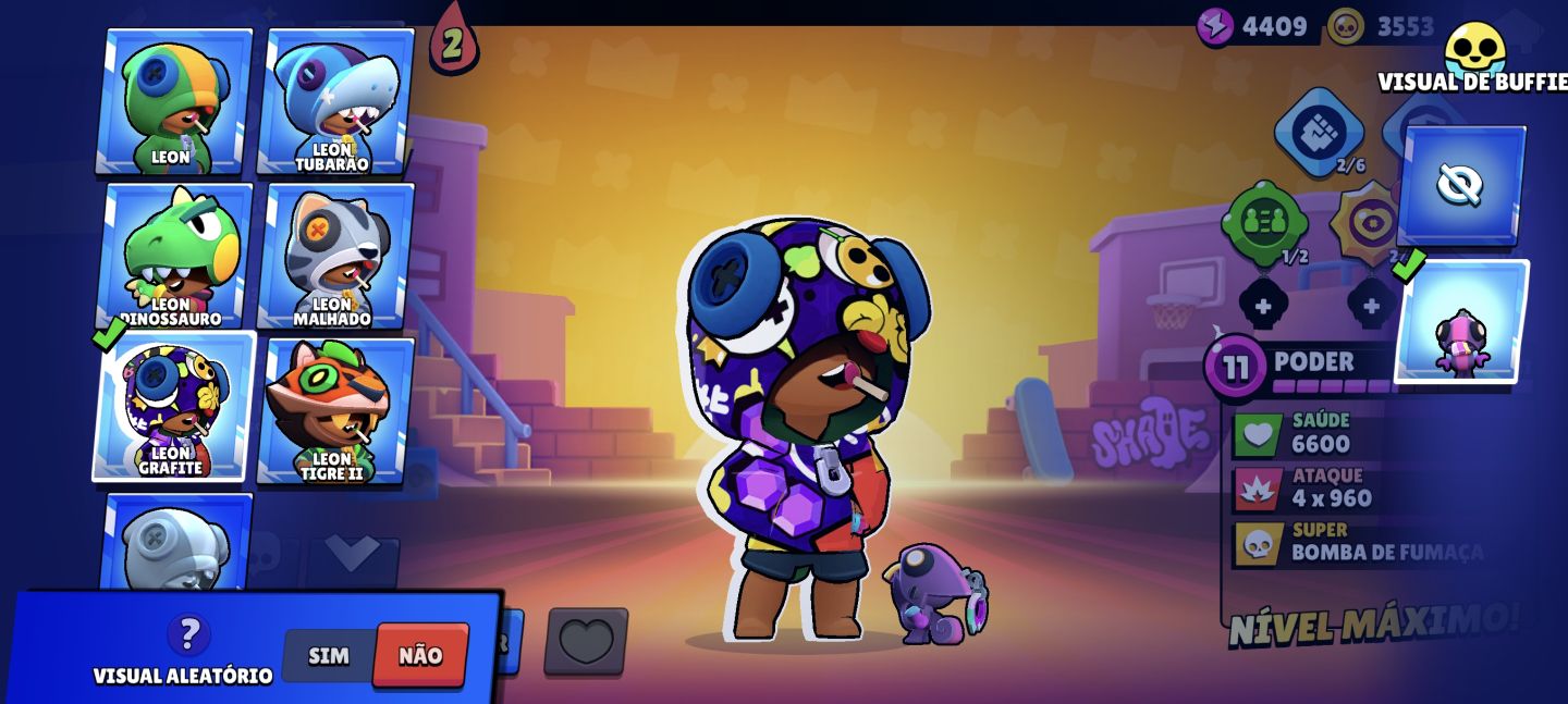 Conta Brawl diversas skins raras conta de 2023