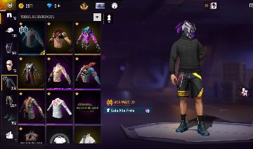 Conta antiga de free fire no preço