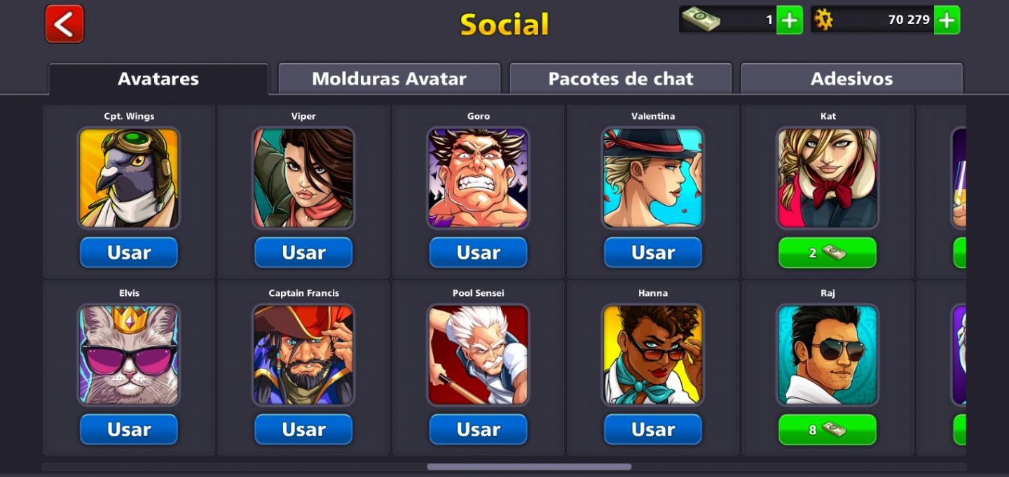 Conta 8 Ball Pool + AVATAR NIVEL 29