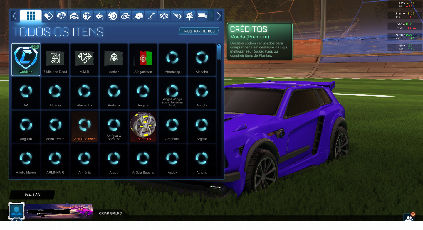 CONTA FORTNITE + ROCKET LEAGUE