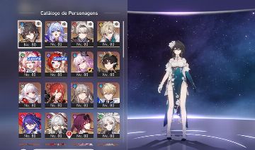 Honkai Star Rail - 23 Personagens T5 - 5 Armas T5
