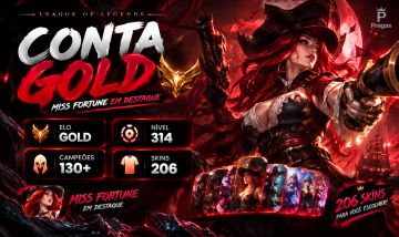CONTA FULL ACESSO 206 SKINS!!