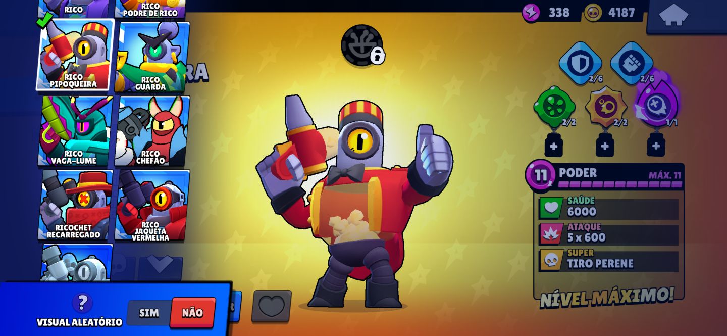 Conta Brawl star main mortis 42k de troféus
