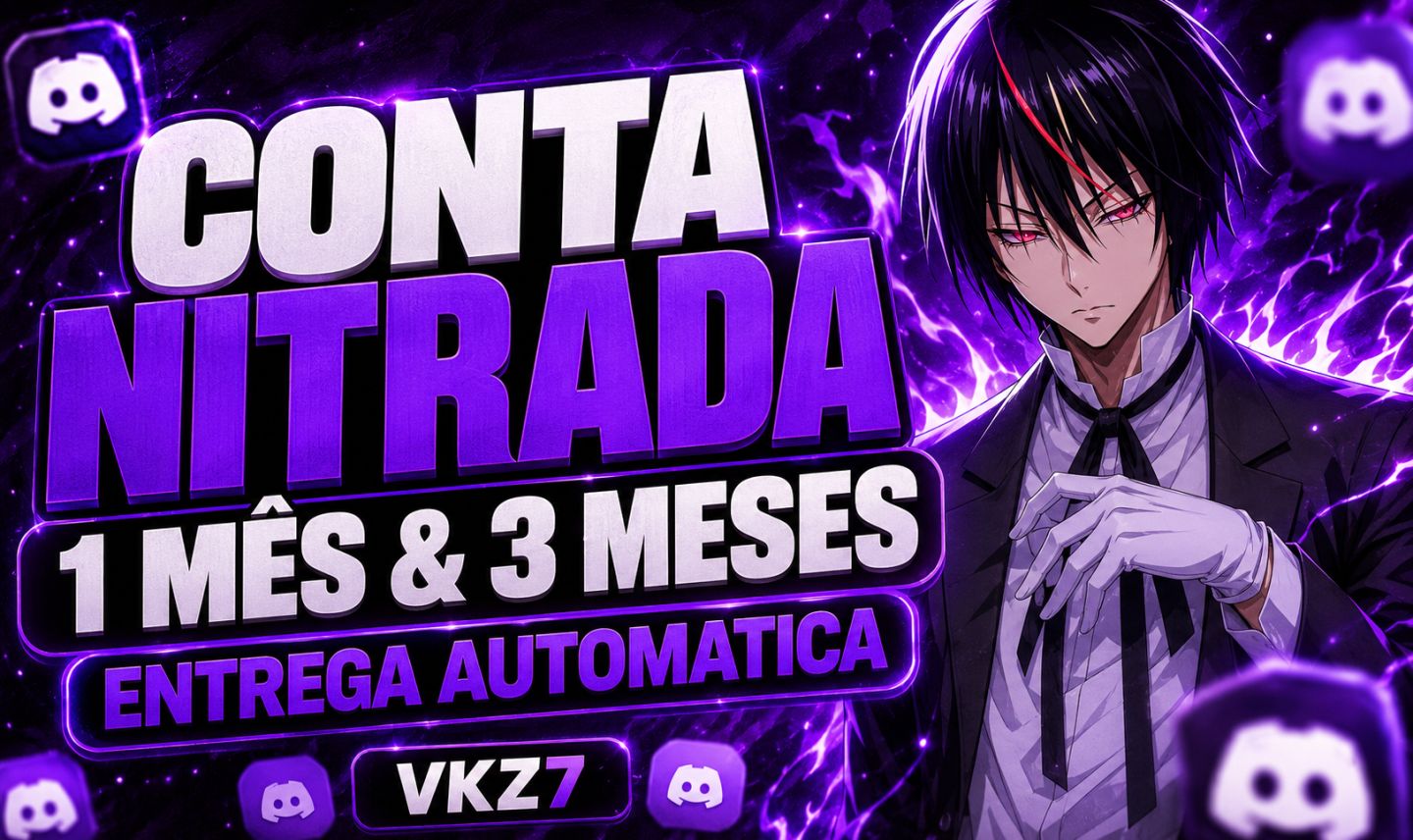 [PREÇO BAIXO] CONTA NITRADA 1/3 MESES + VIRGENS | ENTREGA AUTOMÁTICA!!!