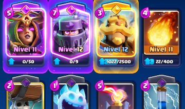 Conta clash royale com 4 evoluçoes