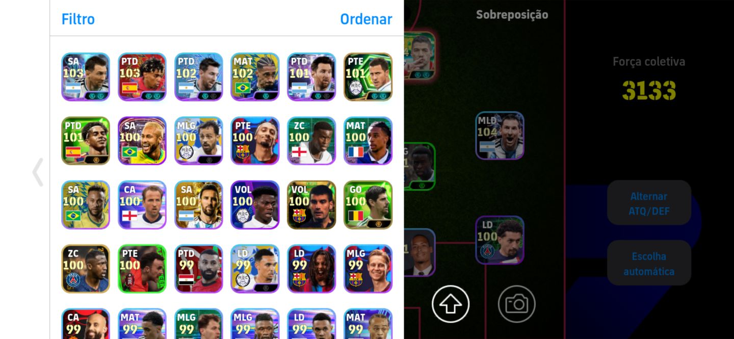 CONTA RARA EFOOTBALL