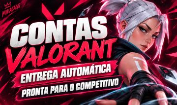 MENOR PREÇO - CONTAS VALORANT | ENTREGA AUTOMÁTICA - COMPETITIVO