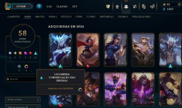 Conta gold 4 com skins epicas.