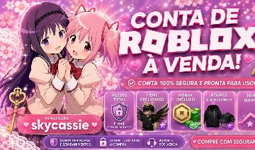 CONTA ROBLOX DTS, BLOX FRUITS AV, BLOX BURG ECT2021