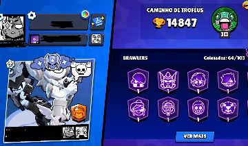 CONTA BRAWL STARS PRO PASS + BRAWL PASS ATIVO