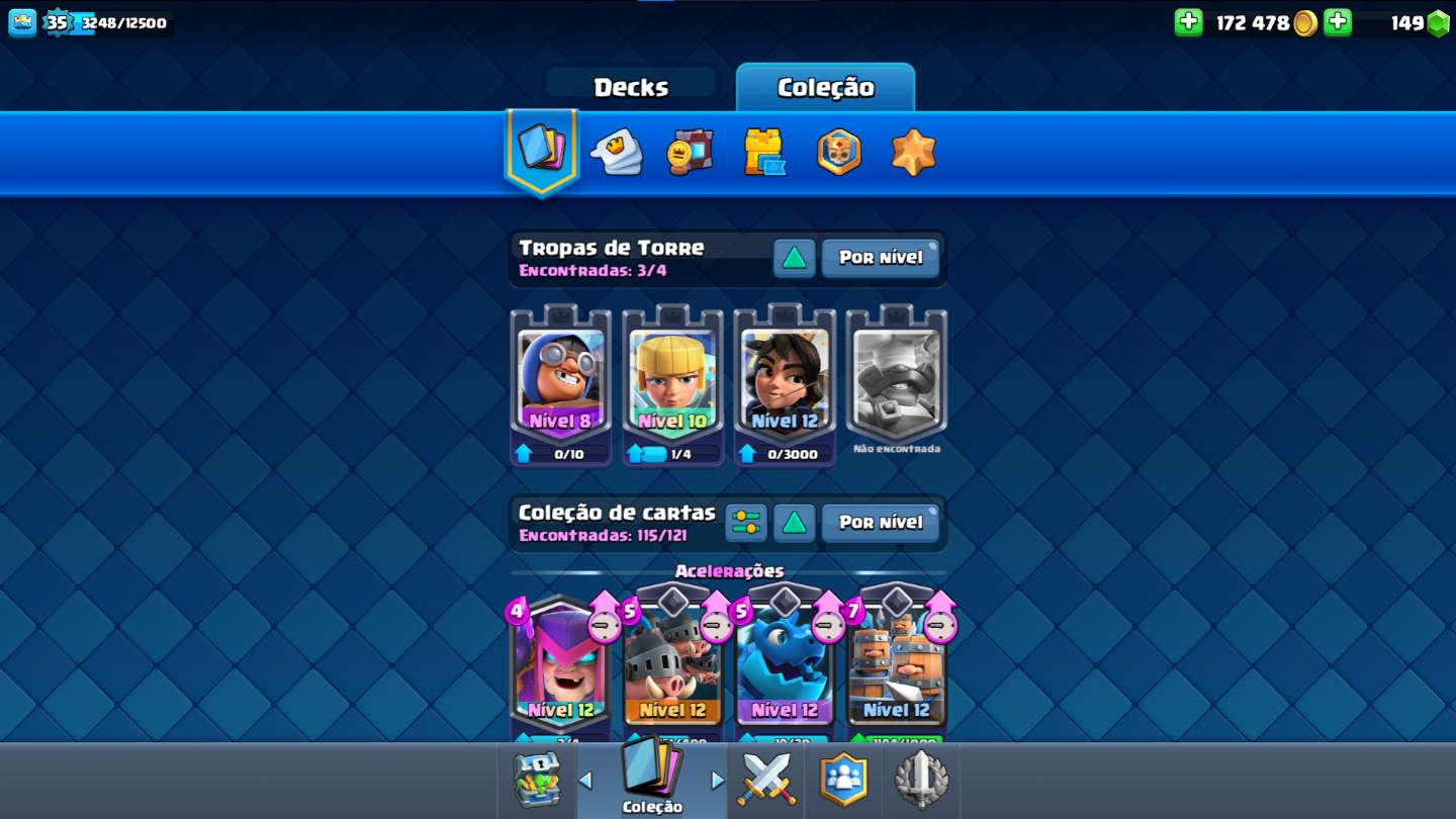 (PROMOÇÃO IMPERDIVEL 7 DIAS) CONTA CLASH ROYALE + BRAWL STARS