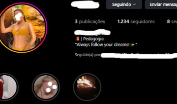 CONTAS ANTIGAS FEMININAS INSTAGRAM