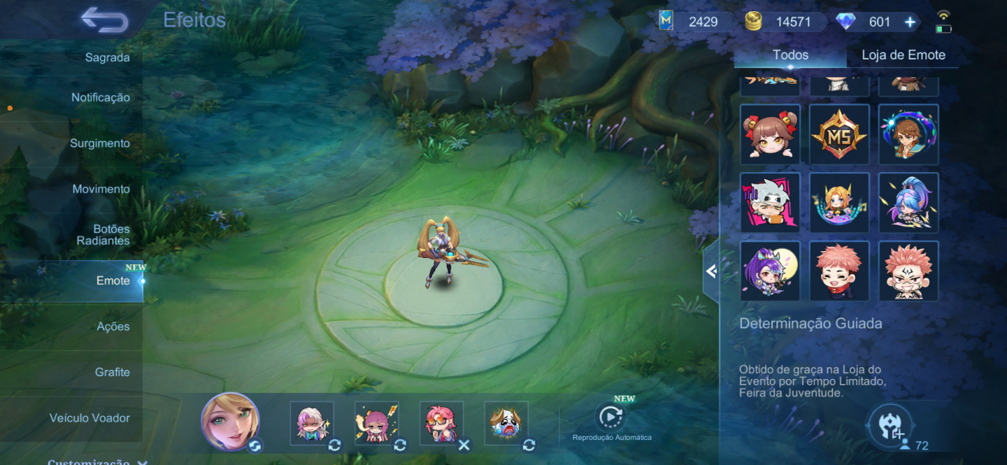 Conta Mobile Legends gemada, main lunox, kagura e leomord.