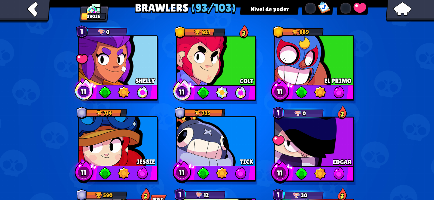 MELHOR CONTA DE BRAW 40K TROFÉUS (TODOS DADOS TROCAVEIS, PROMOÇÃO VENDA RPD)
