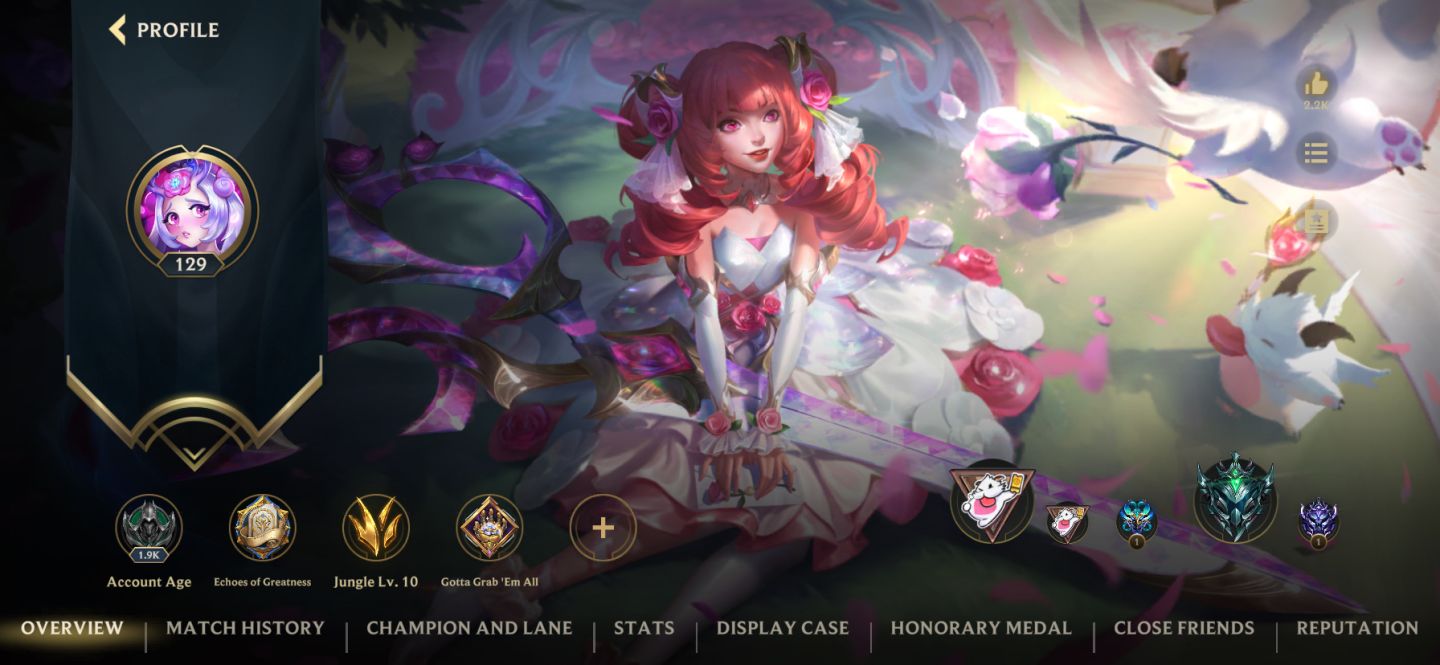 Conta de Wild Rift | +200 Skins | Dono Único | Day One