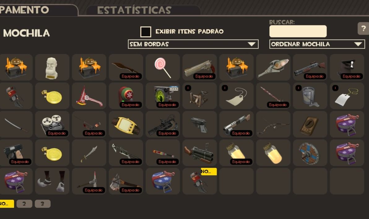 Itens do jogo TEAM FORTRESS 2