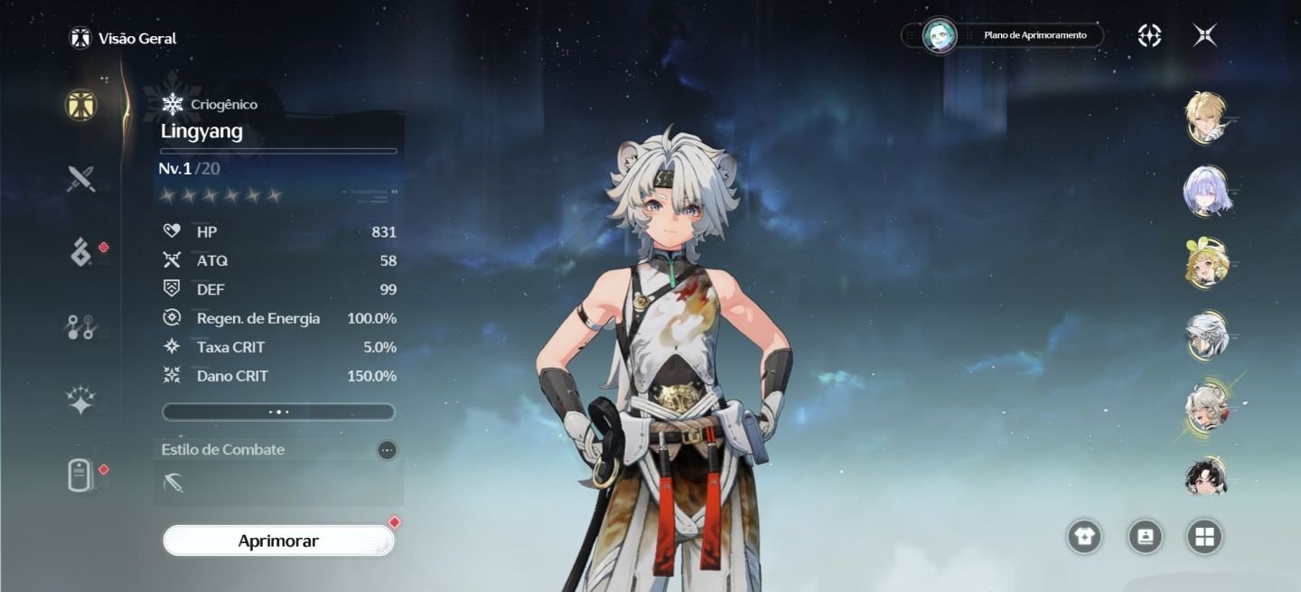 CONTA DE WUWA! LUUK+SHOREKEEPER+MORNYE+YANGYANG: XUALING E MAIS!
