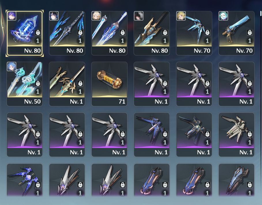 Conta wuwa om muitos t5 meta