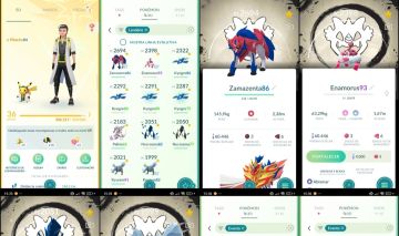 Pokémon GO Lv. 36/37 | Necrozma Shiny Fundo Especial | Zamazenta Fundo Q318