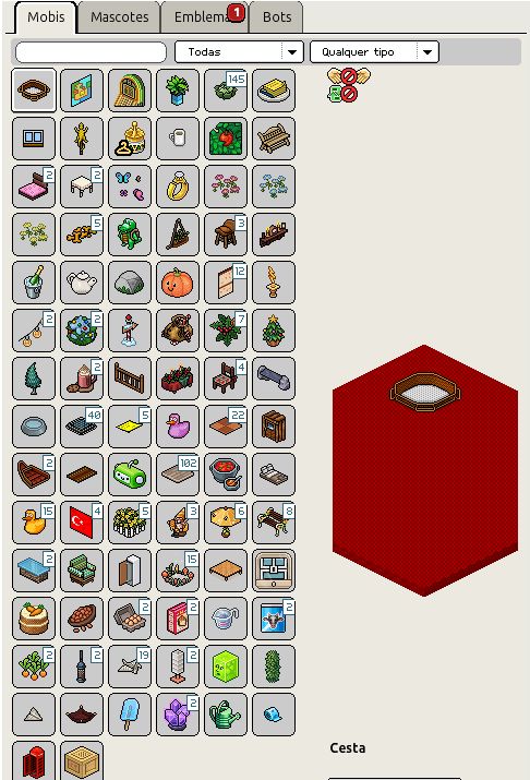 CONTA HABBO COM VISUS RAROS