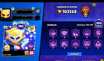 CONTA BRAWL STARS DE 2019 COM TODOS OS BRAWLERS + SKINS EXCLUSIVAS E RARAS