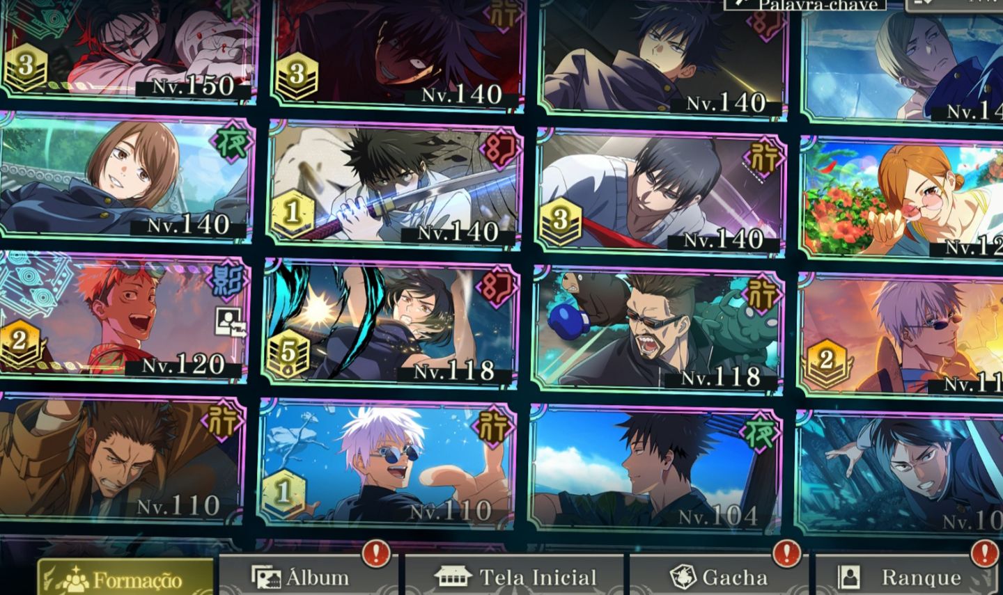 Conta com todos os personagens novos de verão 20kcubos