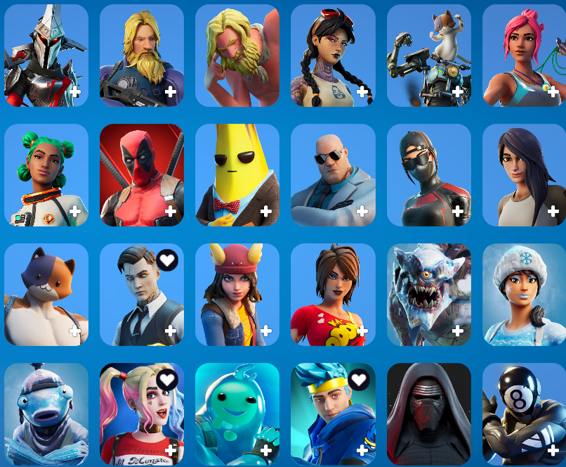 VENDA DE CONTA FORTNITE COM MAIS 107 SKINS.