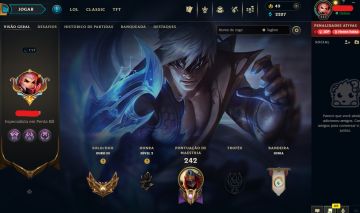 UPADA A MÃO - CONTA DE 2017 - 94 SKINS - LVL 117 - 107 CAMPEÕES - 20 CROMAS