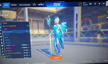 MMR CHAMPION (Sem rank) / Skins: Doom Monge / Widow Kerrigan /Mercy Anjo de Neve