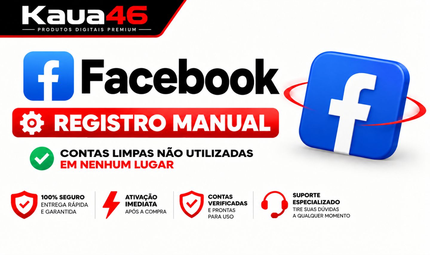 Facebook Premium | Outlook/Hotmail +30 Dias | 2026