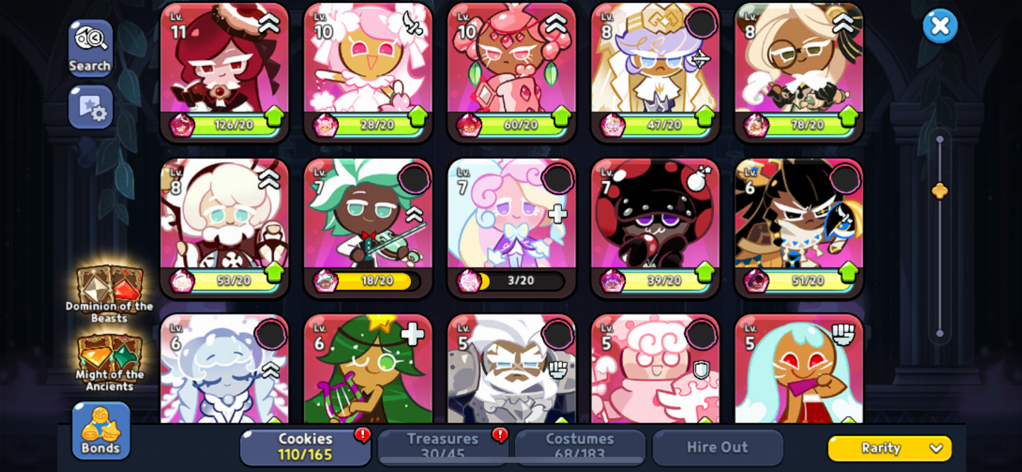 CONTA AVANÇADA COOKIE RUN KINGDOM