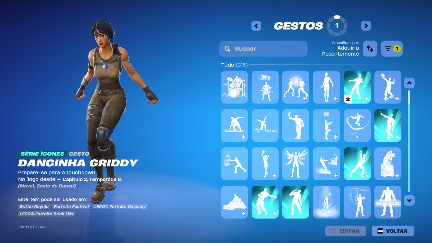 Conta de fortnite desde o cap 1 temp 6, com skins exclusivas da Playstation