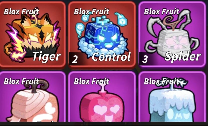 Blox fruits frutas físicas