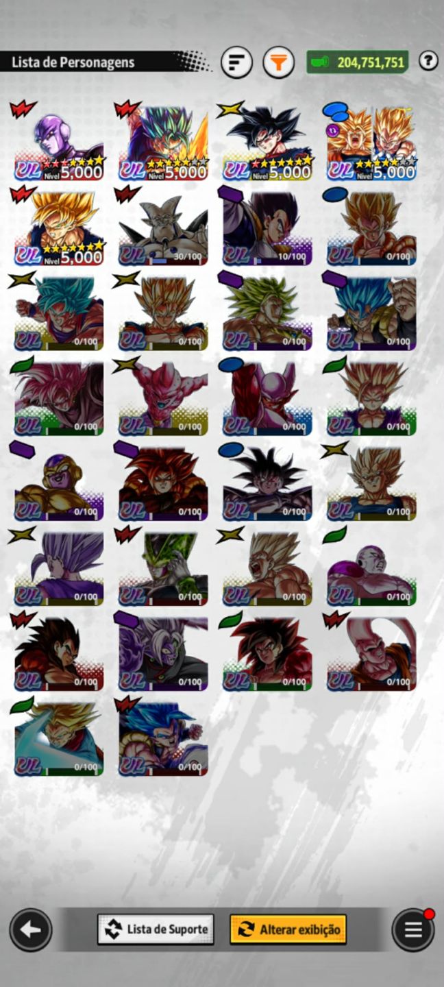 CONTA AVANÇADA DRAGON BALL LEGENDS | PRONTA PARA JOGAR!